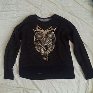 F21 Owl Crewneck